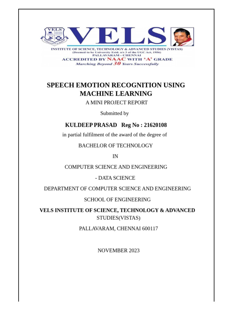 MINI PROJECT REPORT-converted Kuld | PDF | Speech Recognition | Python ...