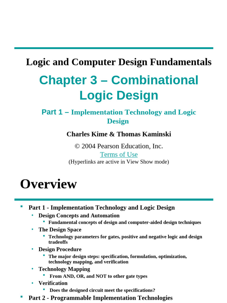 Combinational Logic Design Overview | PDF | Logic Gate | Integrated Circuit