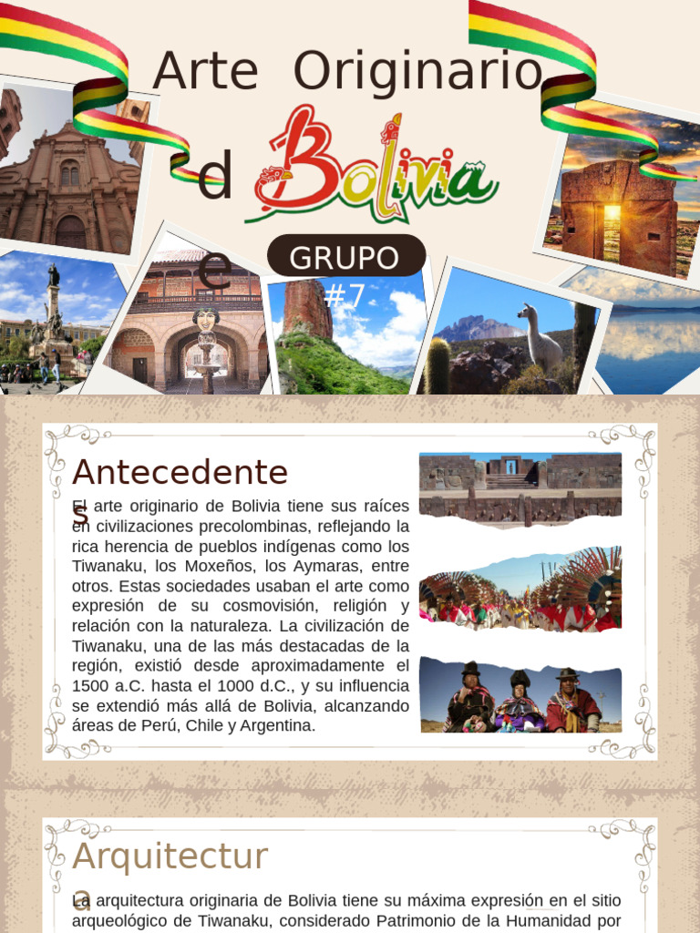Arte Originario de Bolivia: Tiwanaku | PDF | Ciencias sociales