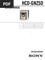 Sony hcd-fc8, fc9 PDF | PDF | Compact Disc | Video