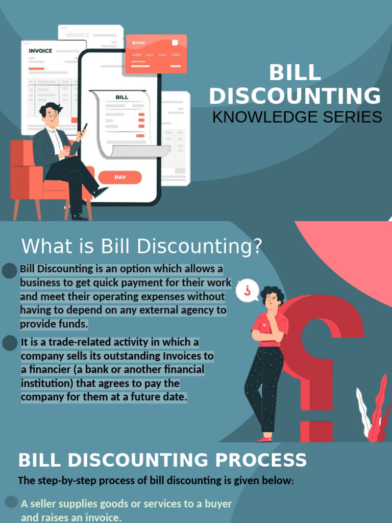 Bill Discounting Presentation | PDF | Factoring (Finance) | Debt