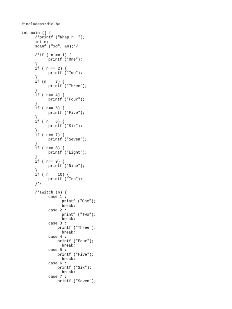 C Program: Grade Classification | PDF | Computer Programming | Computer ...