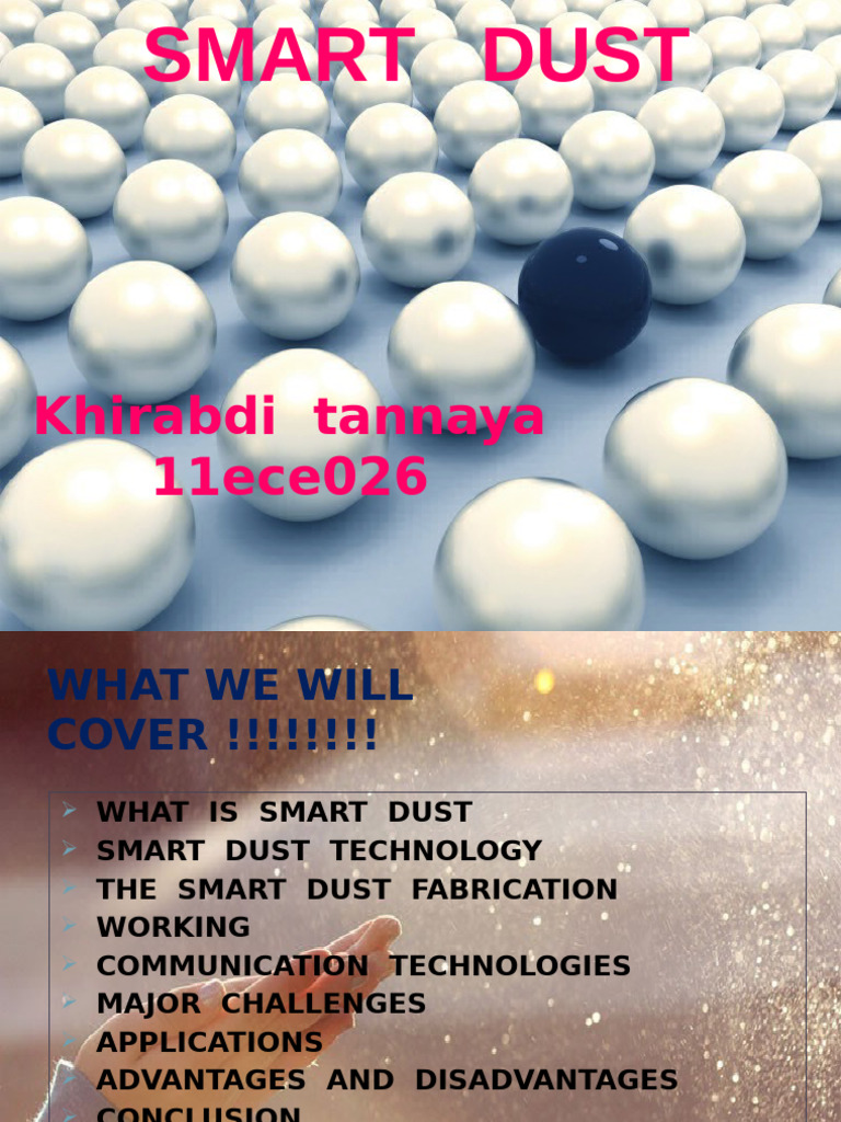 Smart Dust by Sideshare | PDF | Fiber Optic Communication | Wireless