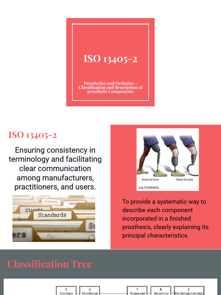 ISO 13405-2: Prosthetic Component Standards | PDF | Prosthesis | Amputation