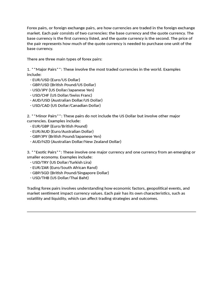 Forex Trading Basics for Beginners | PDF | Foreign Exchange Market |  Exchange Rate