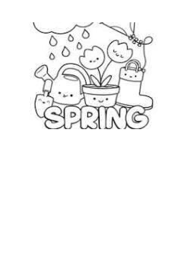 Spring Coloring | PDF