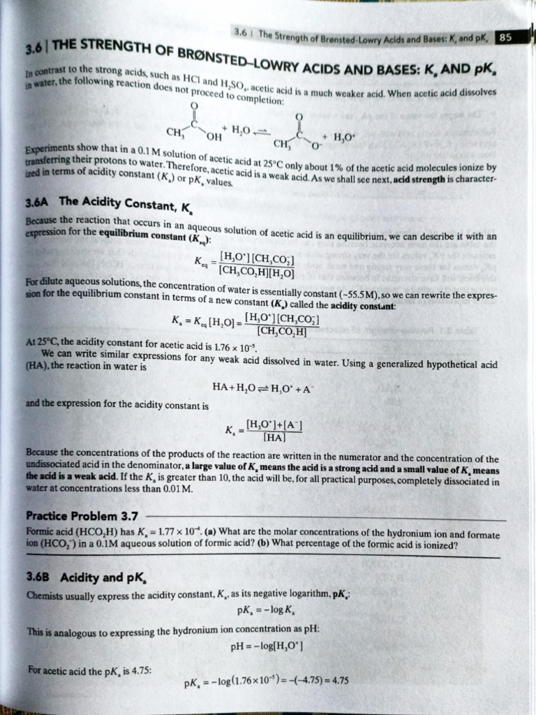Acid and Base | PDF