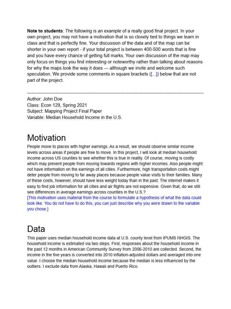 example_final_writeup | PDF | Cost Of Living | Virginia