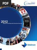 2012 Edelman Trust Barometer