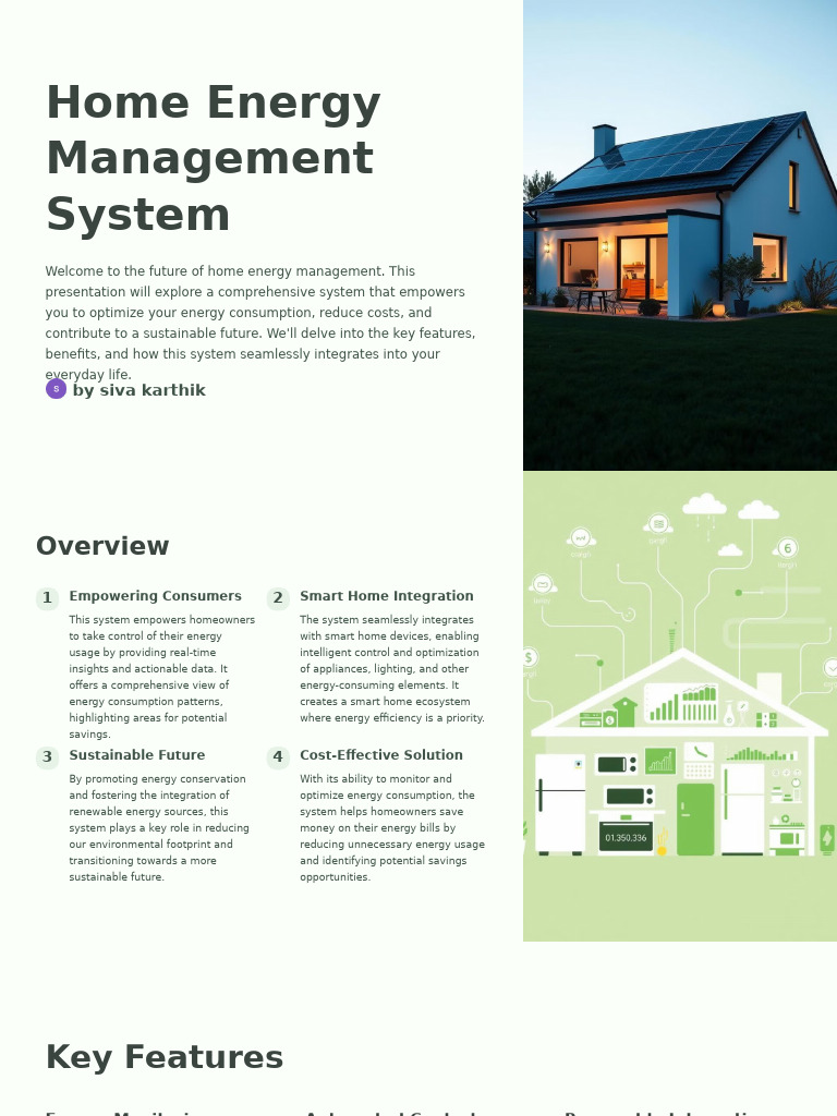 Home Energy Management Solutions | PDF | Energy Conservation ...
