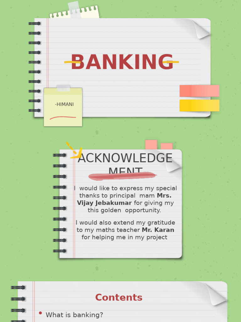 Understanding Banking and R.D Accounts | PDF | Banks | Interest