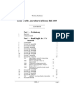 Western Australia Road Traffic Amendment (Hoons) Bill 2009