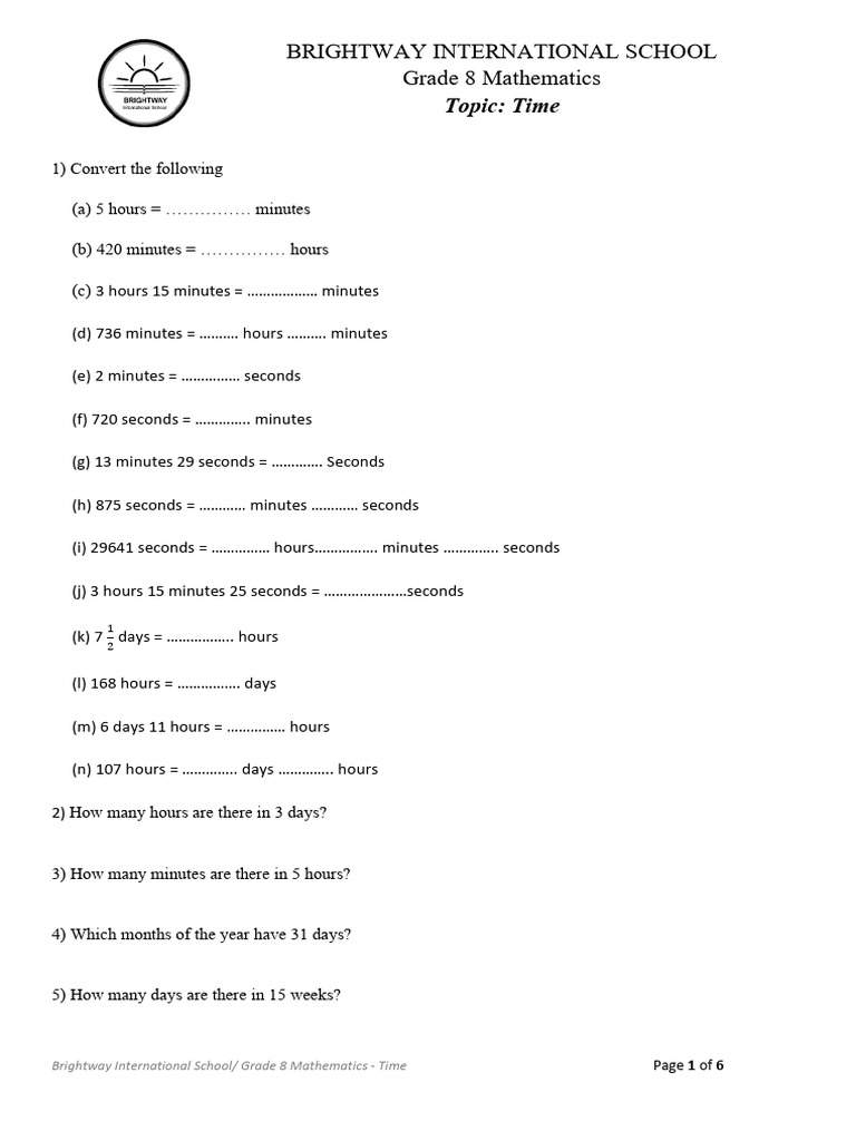 01 time calculations pdf
