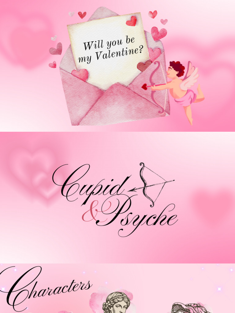 GROUP 6 Cupid and Psyche - English Presentation | PDF | Cupid | Eros