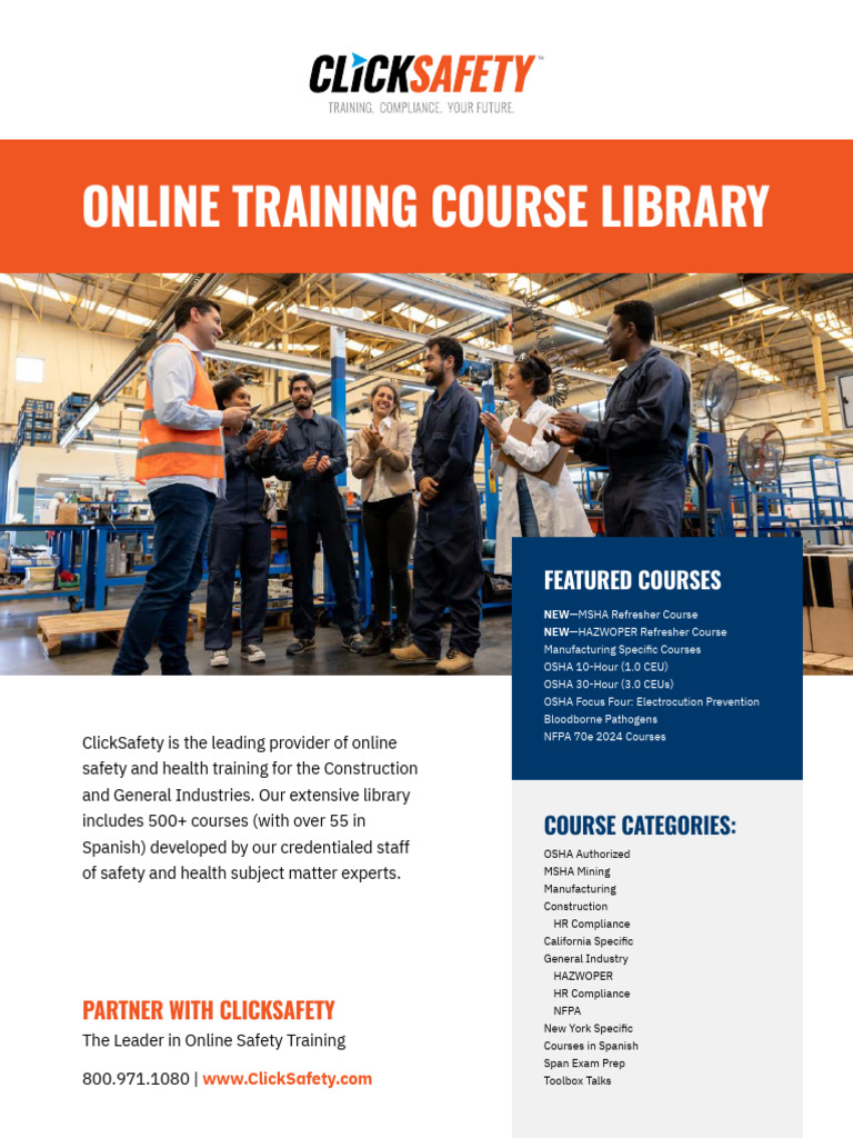 Online CHST Prep Course Availability | PDF | Occupational Safety And ...