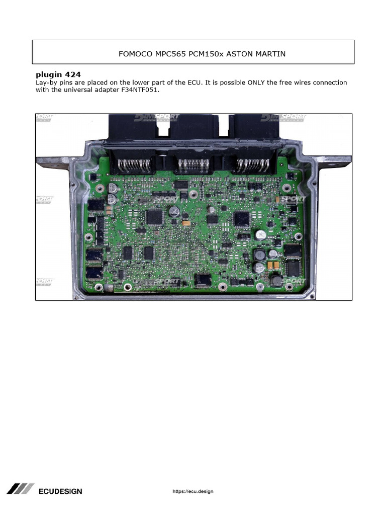 MPC565 ECU Connection Guide | PDF