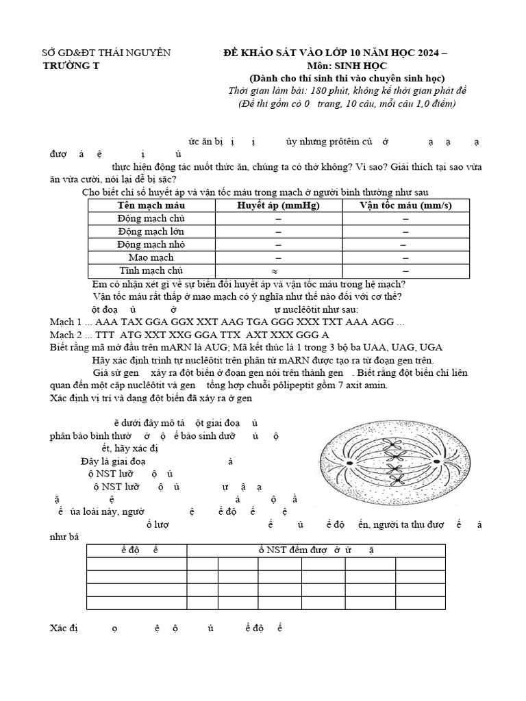 Sinh Hoc | PDF