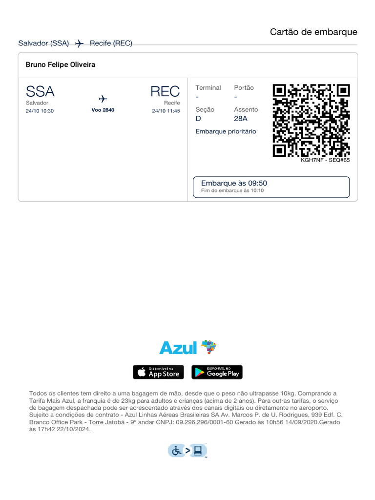 Cartão de Emb | PDF