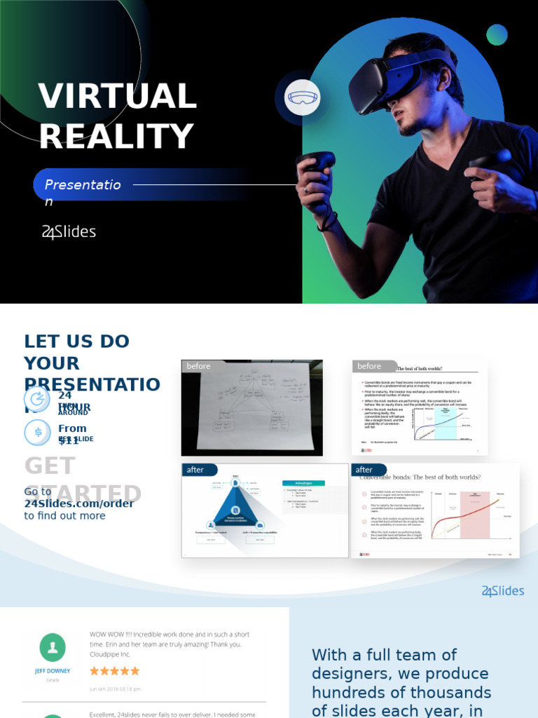 Virtual Reality Presentation Services | PDF | Virtual Reality ...