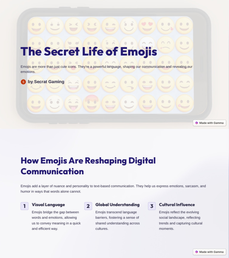 The Secret Life of Emojis | PDF
