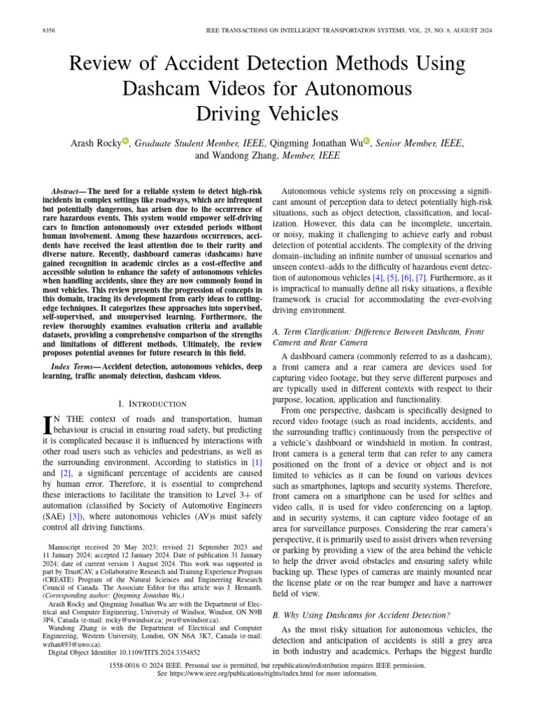 review-of-accident-detection-methods-using-dashcam-videos-for
