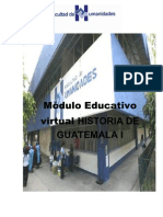 Modulo Educativo Virtual Historia I