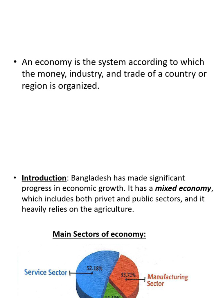 17.structure of The Bangladesh Economy - 1 | PDF