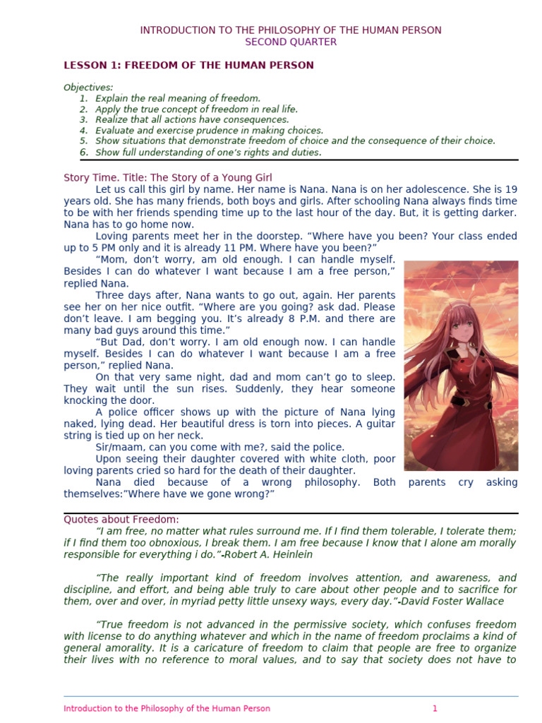 Understanding Human Freedom in Philosophy | PDF | Free Will | Determinism
