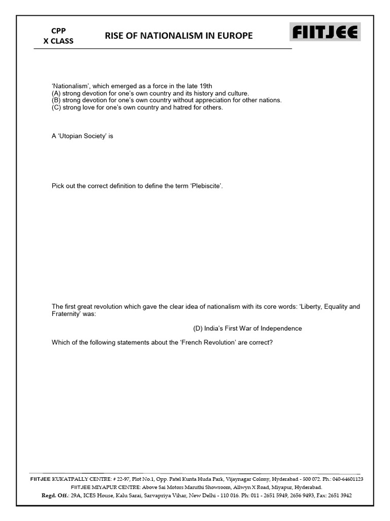 10th+class Rise+of+nationalism+in+europe CPP+ (SMV) | PDF | Kingdom Of ...