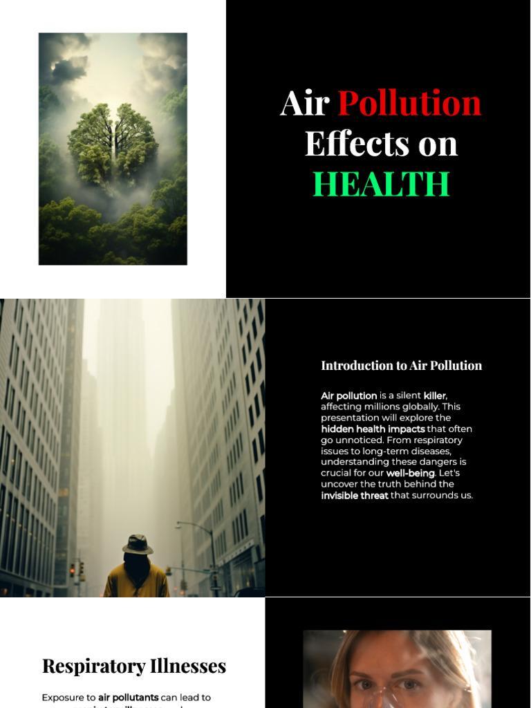 Air Pollution Effect On Health | PDF | Science & Mathematics