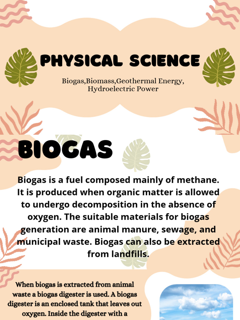 Biogas | PDF | Biogas | Anaerobic Digestion