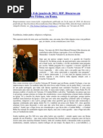 Dom Pestana - Mensagem em Fátima