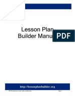 Lesson Builder Manual