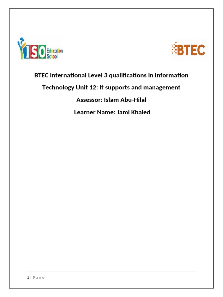 Jamil Khaled IT 3 | PDF | Computer Network | Computer Security