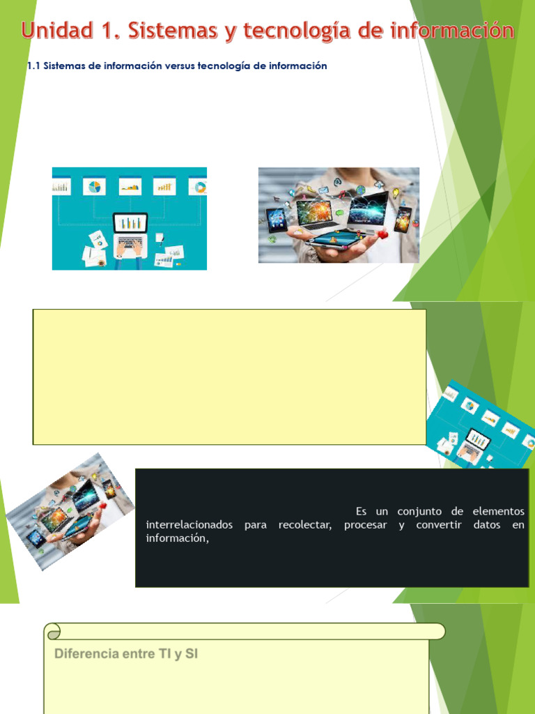 Unidad 1 Tecnologias de Informacion | PDF | Tecnologías de la ...