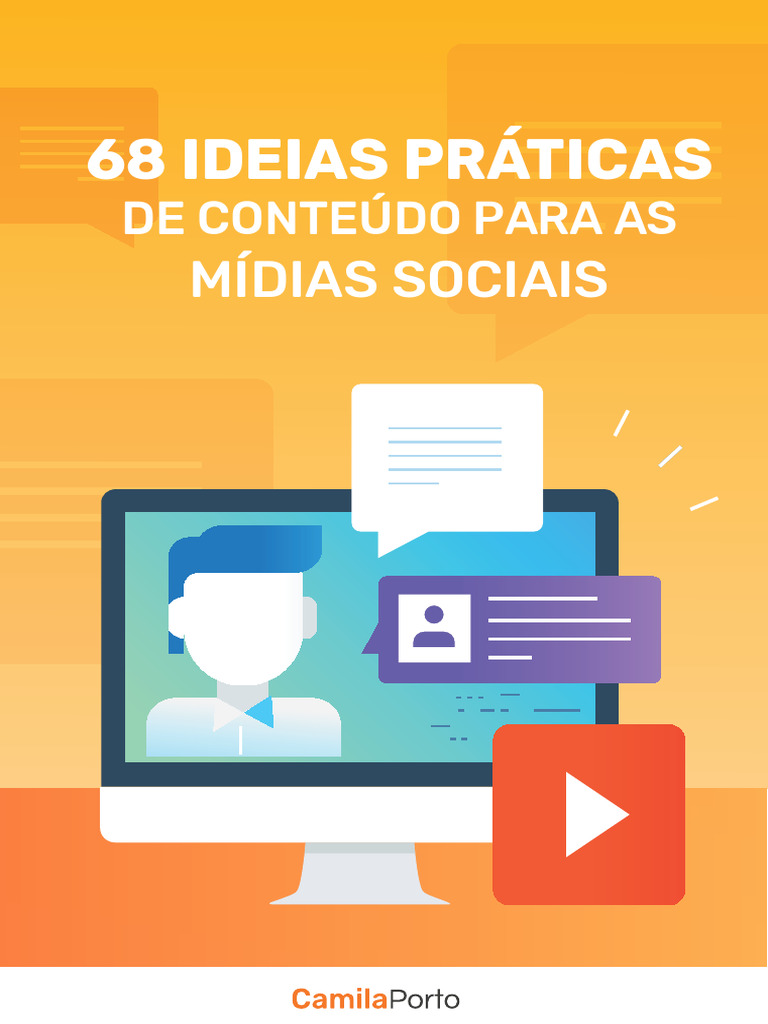 68 Ideias de Conteúdo para Mídias Sociais | PDF | Blog | Hashtag