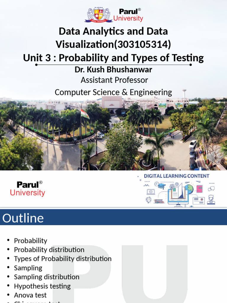 Unit-3 | PDF | Statistical Hypothesis Testing | Chi Squared Test