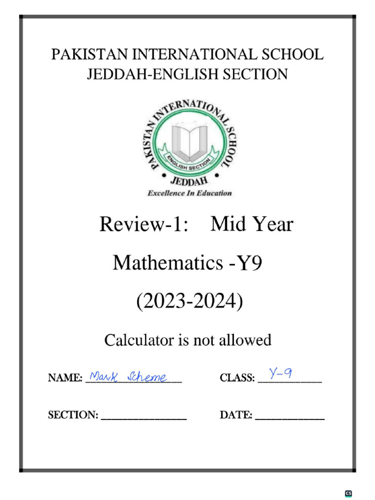 MS Midterm Review1 | PDF