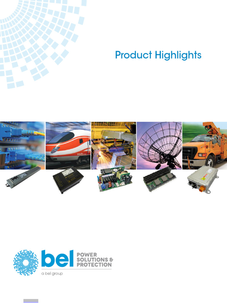 Bel Power Solutions Product Overview | PDF | Electricity | Electronics