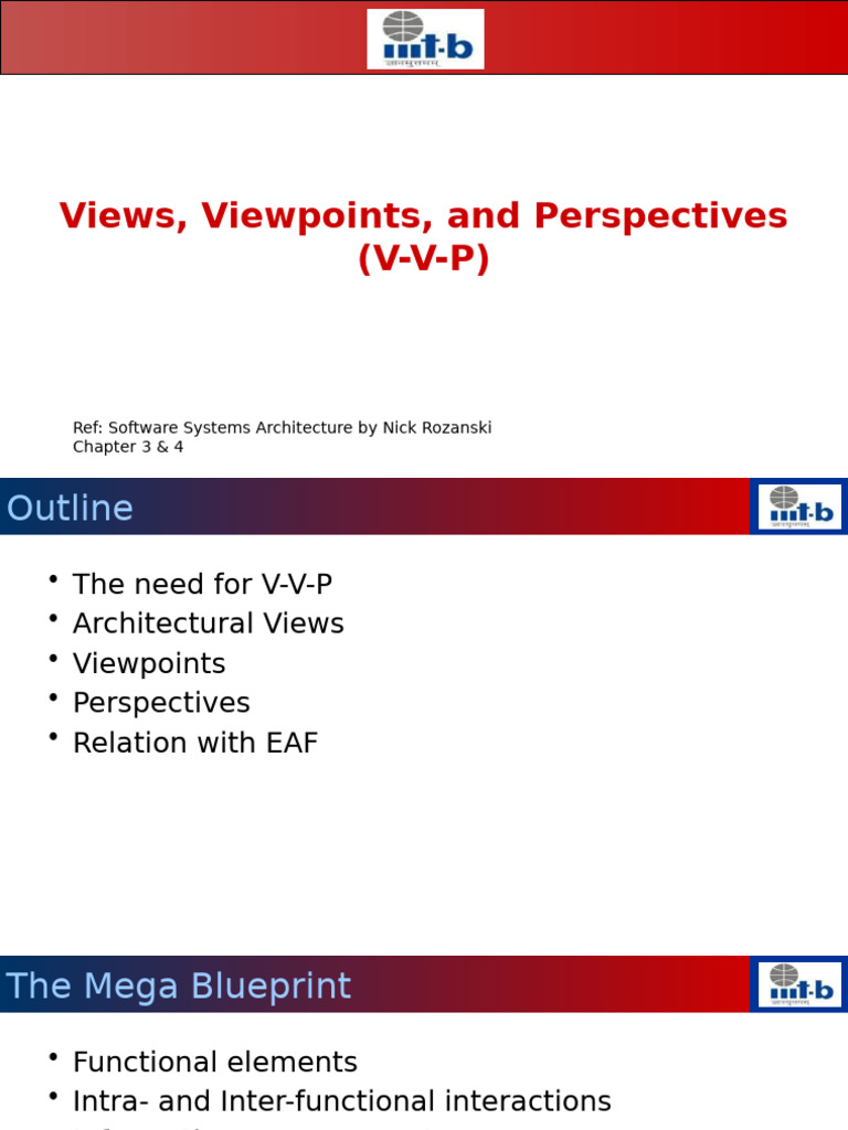 04 - Views, Viewpoints, and Perspectives | PDF | Use Case | Software ...