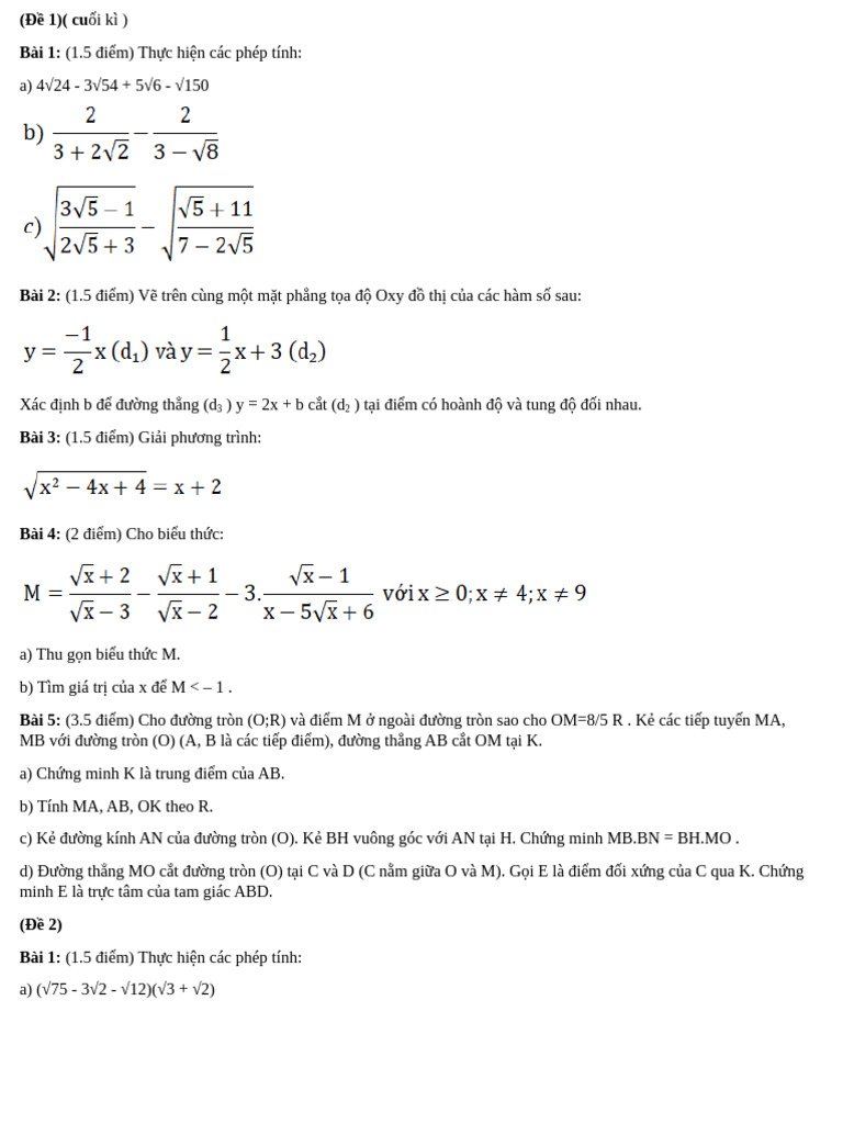 Toán | PDF