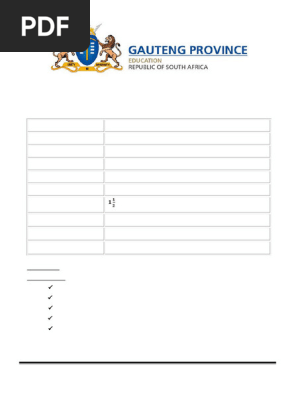 Grade 9 Mathematics November Examination P1 English Memo