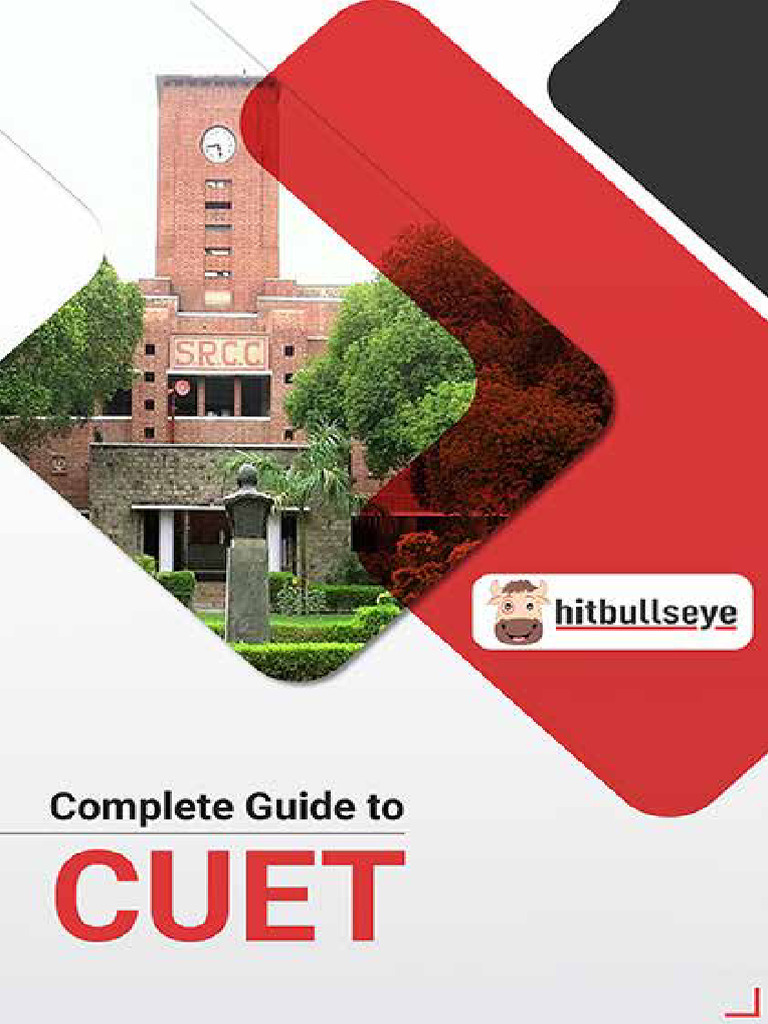 CUET Admission Guide and Resources | PDF | Bachelor Of Science