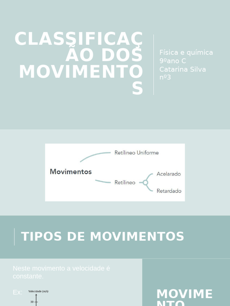 Classificação de Movimentos | PDF