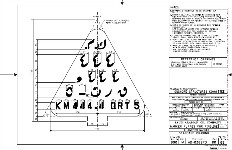 CPP-JPS1-1-PLD-RTA-017 KM Marker and Signages (Dragged) | PDF ...