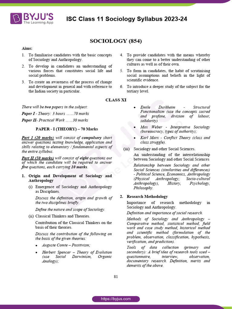 isc class 11 sociology book pdf free download