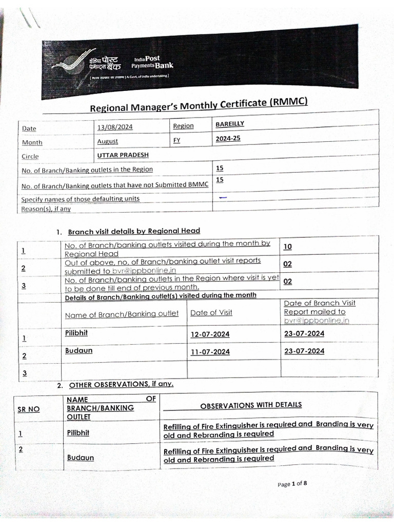 RMMC | PDF
