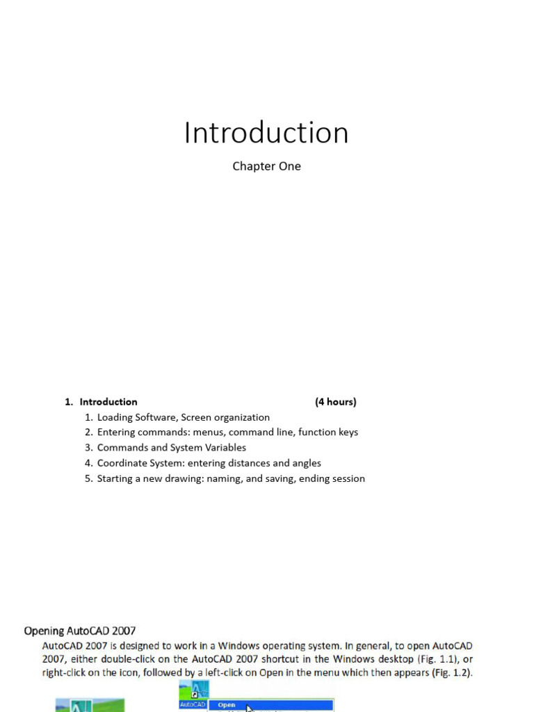 AutoCAD Drawing Commands Guide | PDF | Computer Aided Design | Software