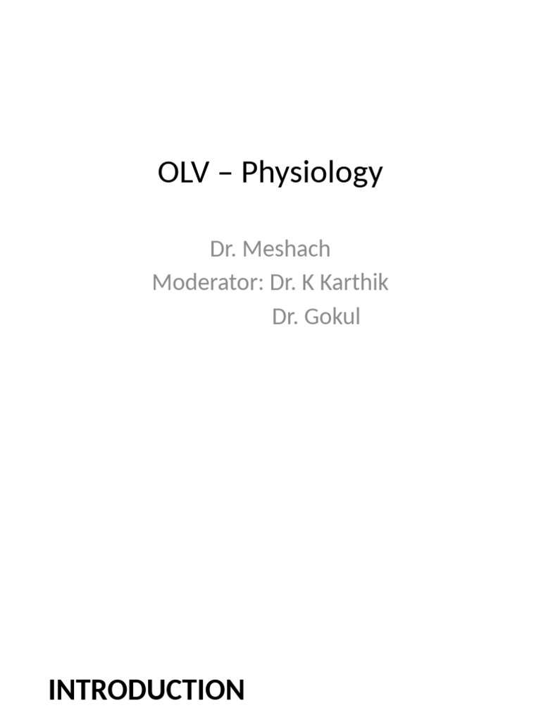 Understanding Lung Zones in OLV | PDF | Lung | Breathing
