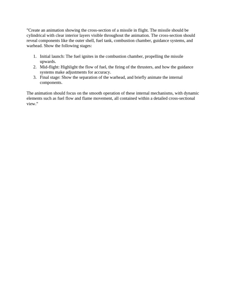 Create an animation showing the cross pdf